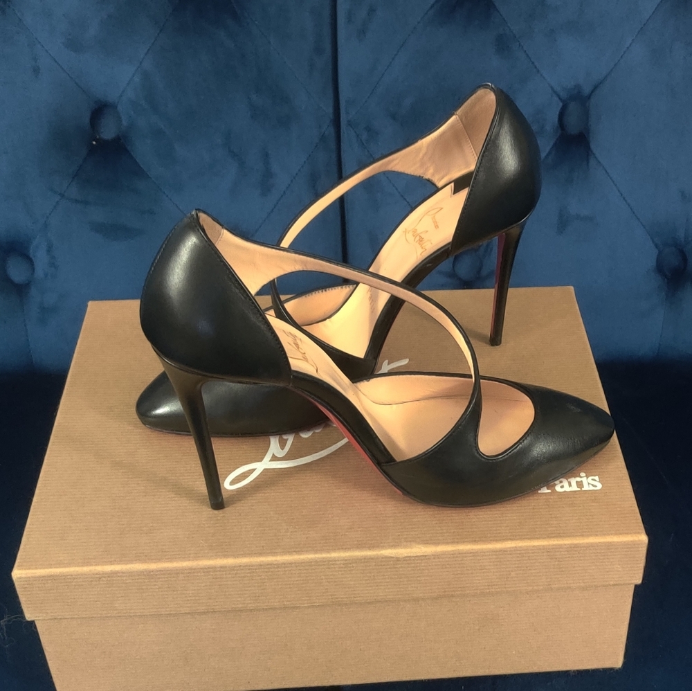 Christian Louboutin Catchy One 100 Nappa Shiny